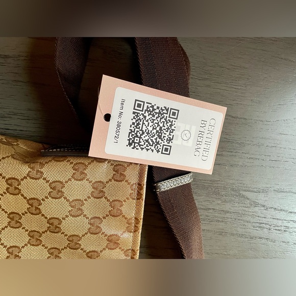 Gucci Zip Top Messenger Bag GG, Coated Canvas, Large - Picture 9 of 11